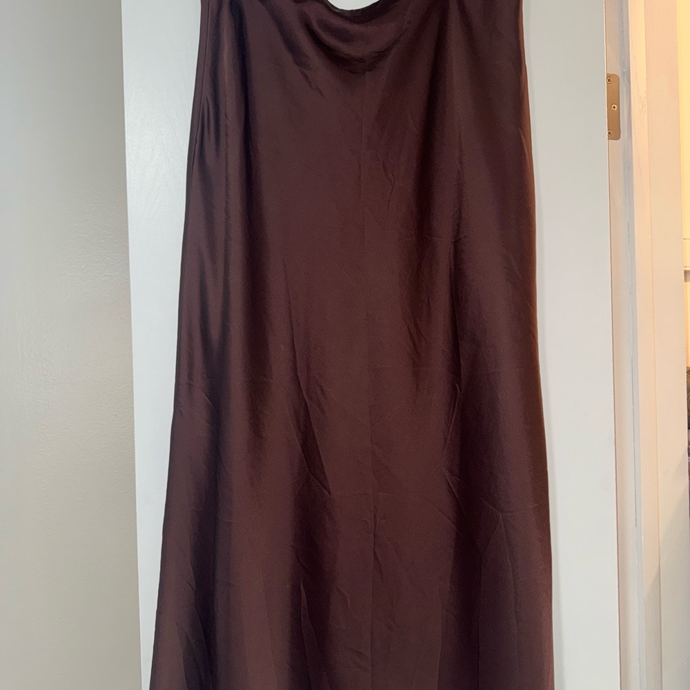 Abercrombie & Fitch Chocolate Maxi Skirt